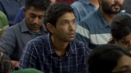 12वीं फेल: विधु विनोद चोपड़ा की फिल्म में विक्रांत मैसी मुख्य भूमिका में हैं।