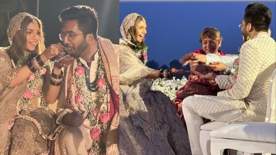 शर्मिन सहगल और अमन मेहता ने हाल ही में शादी की है।